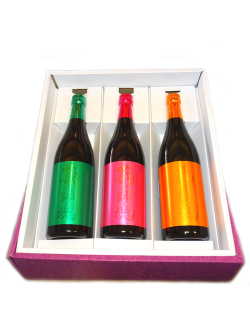 芋焼酎 蔵の師魂 3色飲み比べセット(The Green・The Orange・The Pink 720ml各1本)