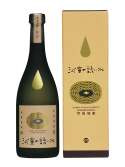 芋焼酎 河童の誘い水 720ml 専用箱入り