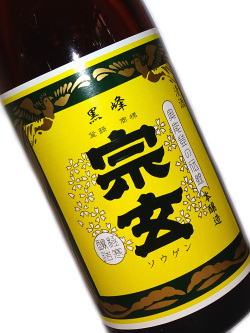 宗玄 本醸造 黒峰 1800ml