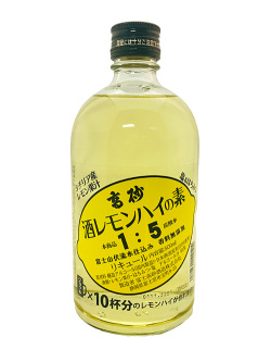 高砂 酒レモンハイの素 500ml