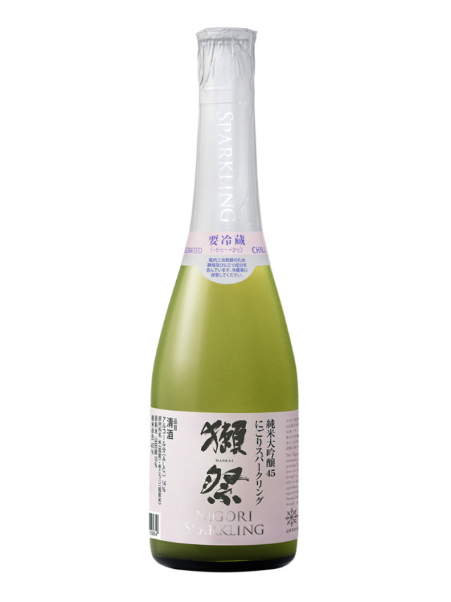 獺祭(だっさい) 純米大吟醸 にごりスパークリング45 360ml 要冷蔵