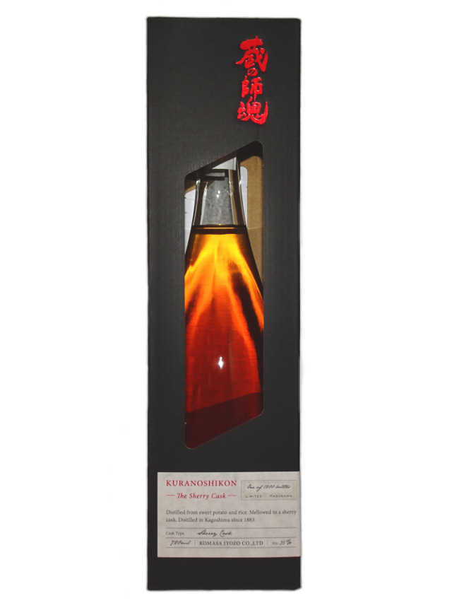 リキュール(芋焼酎) 蔵の師魂 The Sherry Cask 720ml 専用化粧箱入り