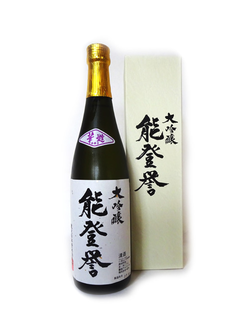 能登誉 大吟醸 華遊 720ml 化粧箱付き 能登誉 大吟醸 華遊 720ml 化粧箱付き