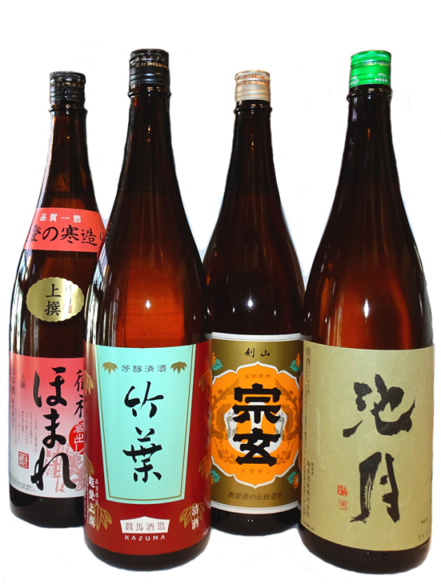 能登の晩酌酒セット 1800ml×4本 【送料無料】
