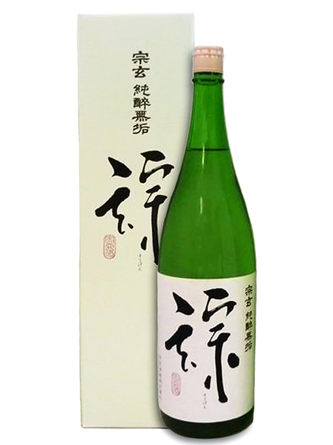 宗玄 特別純米 純酔無垢 1800ml 箱付き