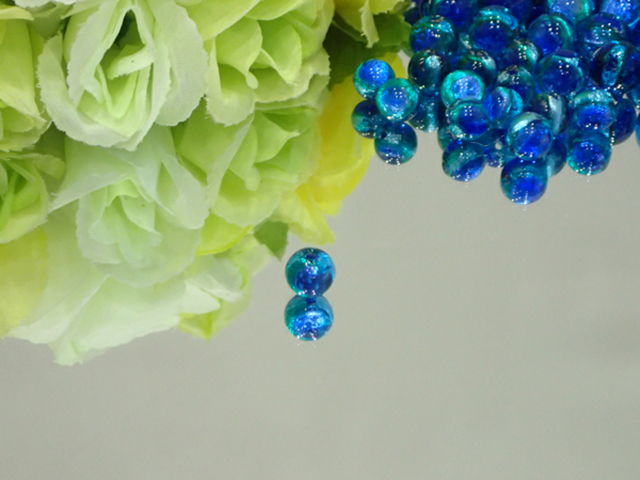 丸玉 スーパーアクアブルー【新色】 8mm玉 最安値 1個 170円～ 夜光ホタルガラス【ネコポス便可】