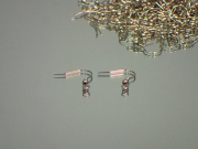 ステンレス316L ピアスフック ◇◇φ4mm×0.8mm◇◇ 最安値 1個 約9.1円～ 副資材【ネコポス便可】