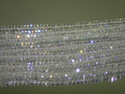 ボタンカット水晶 ◇◇6mm◇◇ 1連 38cm（約100個） 最安値 1個 約15.1円～ 副資材【ネコポス便可】【ハンドメイド】【アクセサリー】【パーツ】【ビーズ】