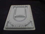 クリエイト 作成ボード　ネックレス用 ◇◇大小2サイズ対応◇◇ 副資材 【ネックレス専用】【デザインボード】【ハンドメイド】【アクセサリー】