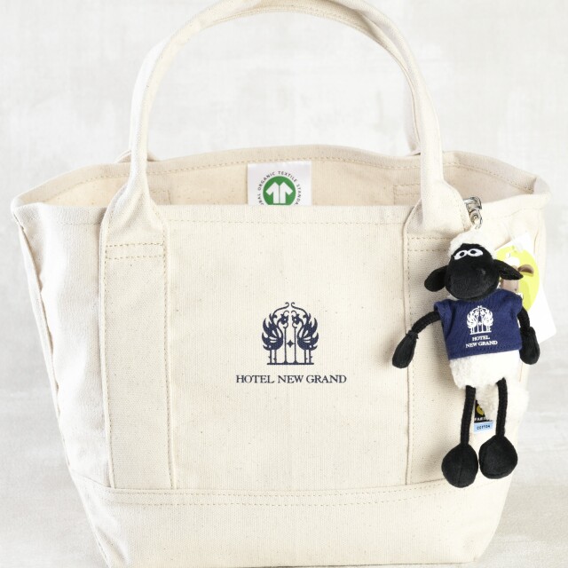 オリジナルトートバッグ ひつじのショーン コラボキーホルダーセット