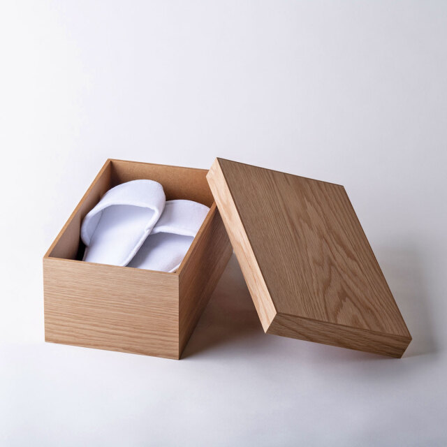 受注生産品】収納箱（アメニティボックス） 国産オリジナルデザインの  