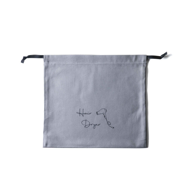 ドライヤー袋（両紐巾着）