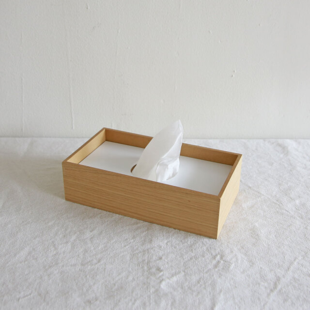 受注生産品】＜レギュラー/オーク/落とし蓋式＞木製 ティッシュ
