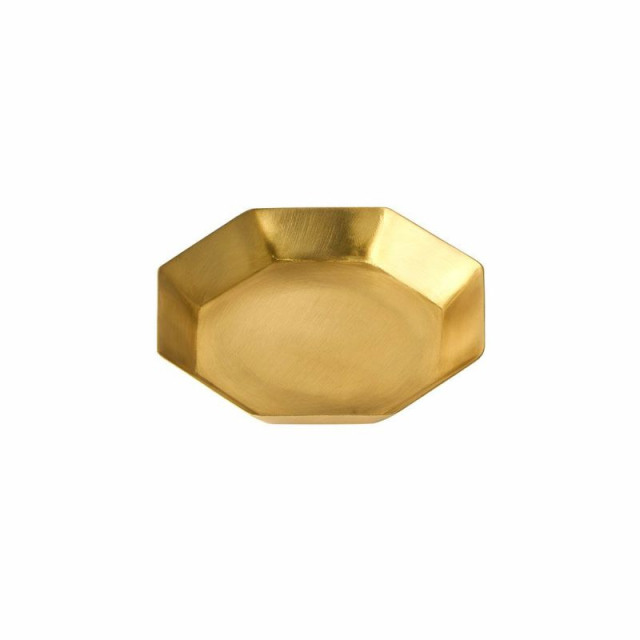 WEB限定】真鍮のプレート 八角形S（100mm） 国産オリジナル