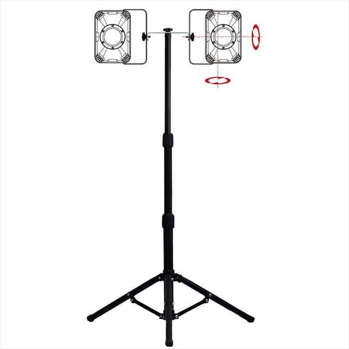 【即納】オプションスタンドSVS LED-10?50W投光器用 作業 工具 道具 設置 固定 仮止め オプション ブラック 富士倉 OP-SVS