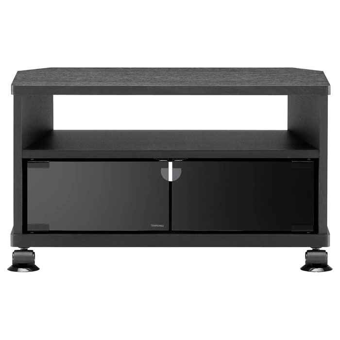 テレビ台 ?26V型対応 KAD series ハーフオープン ブラック 木目 テレビラック TV台 TVラック AVラック Swing AS-KAD590-B