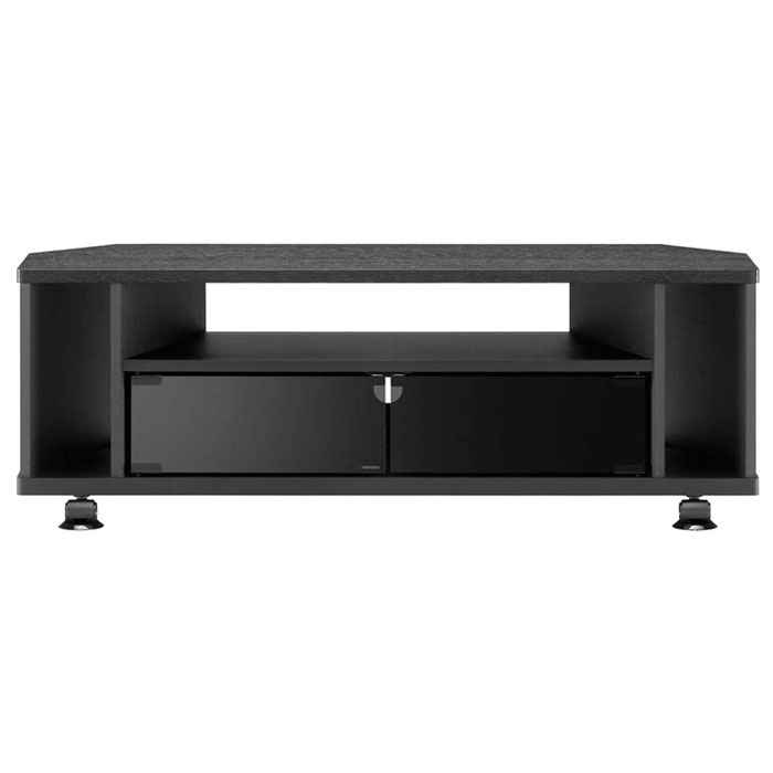 テレビ台 ?43V型対応 KAD series ハーフオープン ブラック 木目 テレビラック TV台 TVラック AVラック Swing AS-KAD980-B