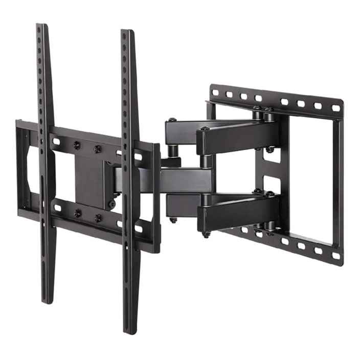 テレビ壁掛け金具 26?55V型推奨 フルモーションタイプ ブラック テレビ TV 壁掛け  Swing FLM-002-BK
