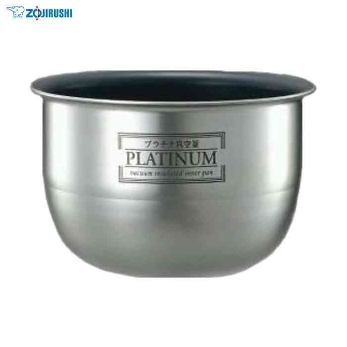 炊飯ジャー プラチナ真空釜 PLATINUM 真空内釜 圧力IH炊飯ジャー NP-RD05 用 なべ 内釜 内がま 替え用 内なべ 部品 炊飯器 単品 交換用 買い替え用 3合炊き 象印 B370 象印 B370