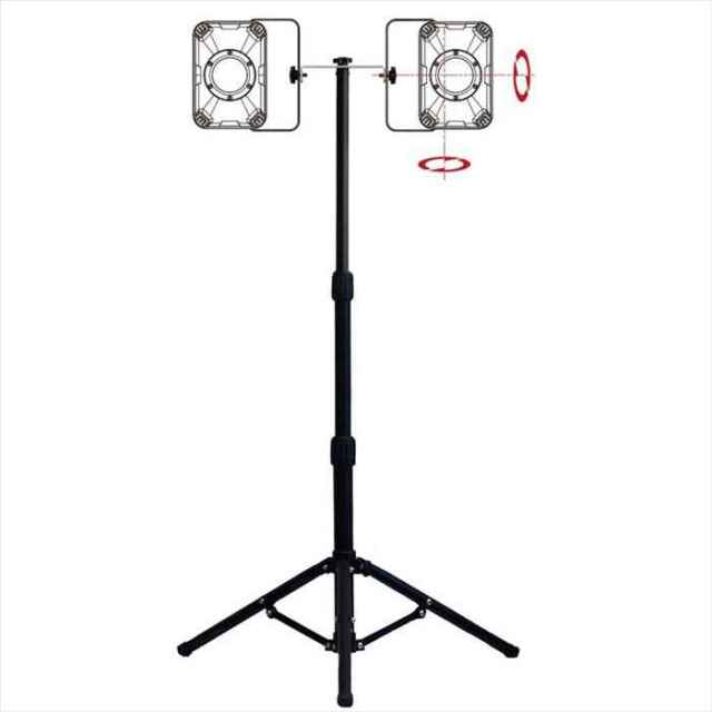 【即納】オプションスタンドSVS LED-10?50W投光器用 作業 工具 道具 設置 固定 仮止め オプション ブラック 富士倉 OP-SVS