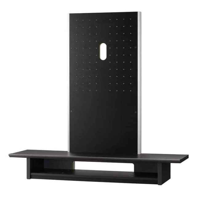 【沖縄・離島配送不可】【代引不可】壁寄せテレビラック 40?65V型対応 壁寄せラック アッシュグレー テレビラック TV台 TVラック AVラック W1200×D330×H1160mm Swing AS-WG1200-AG