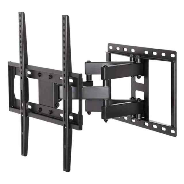 テレビ壁掛け金具 26?55V型推奨 フルモーションタイプ ブラック テレビ TV 壁掛け  Swing FLM-002-BK