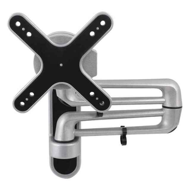 小型モニターアーム 壁掛けタイプ 13?32V型 シルバー テレビ壁掛け金具 テレビ TV 壁掛け  Swing ARM-003