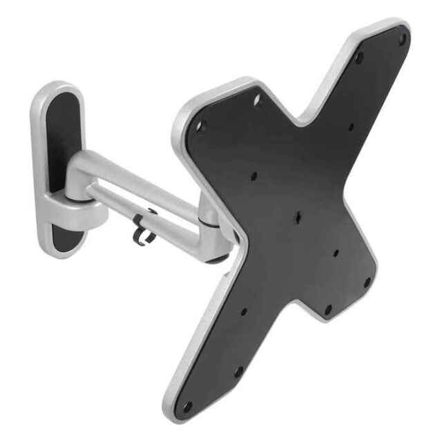 小型モニターアーム 壁掛けタイプ 23?43V型 シルバー テレビ壁掛け金具 テレビ TV 壁掛け  Swing ARM-005