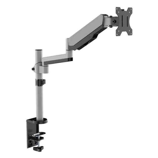 小型モニターアーム デスク取り付けタイプ 17?32V型 シルバー テレビ TV モニター アーム Swing DAR-002