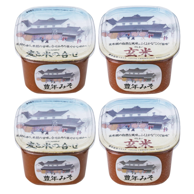 素朴　長熟　玄米　米と麦の合わせ