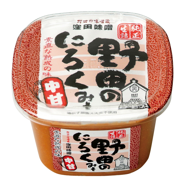 野田のにろくみそ 650g味噌 ／豊年楽市【窪田味噌醤油公式通販サイト】