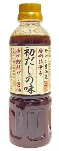 初だしの味　房州鰹鯖だし醤油　
