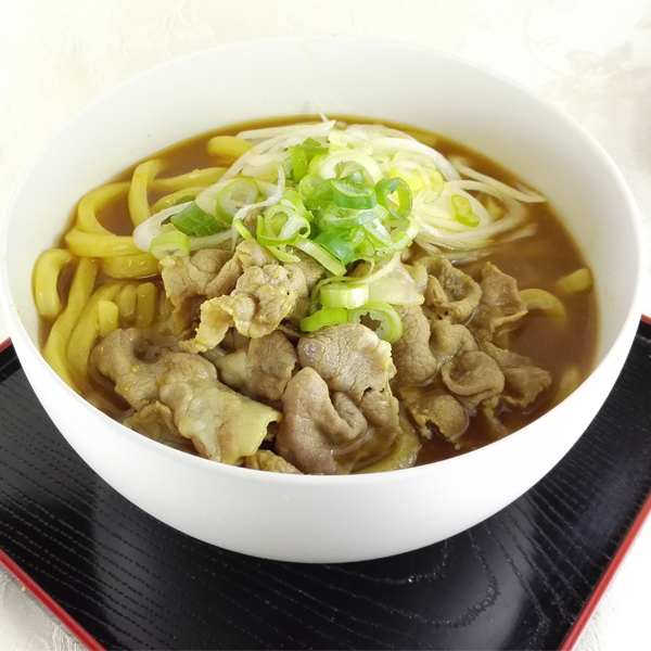 液体カレー　カレーうどん　料理