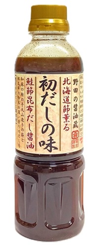 初だしの味　鮭節昆布だし醤油　