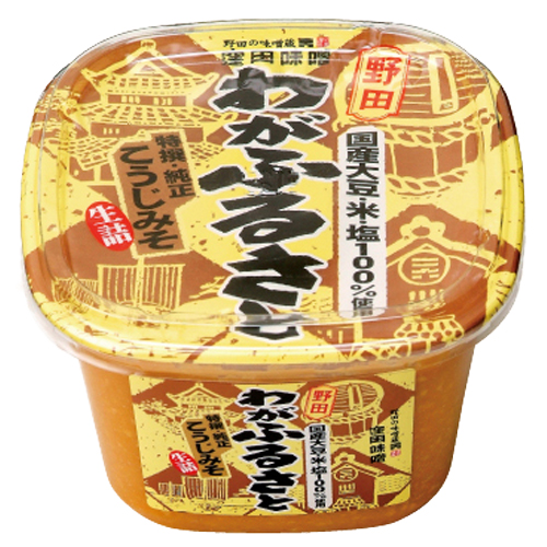 わがふるさと 650g味噌 ／豊年楽市【窪田味噌醤油公式通販サイト】
