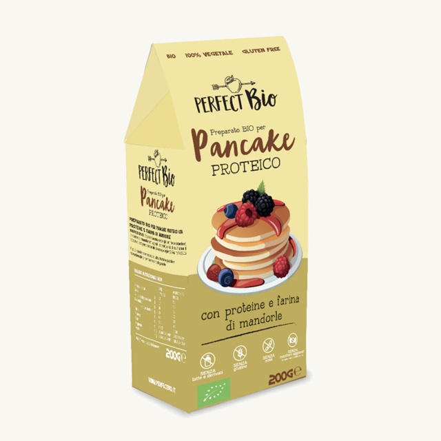 有機プロテインパンケーキミックス