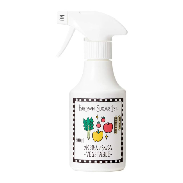 水洗いシュシュ ーVEGETABLEー アルカリ性次亜塩素酸水（農薬除去、アルコールフリー）
