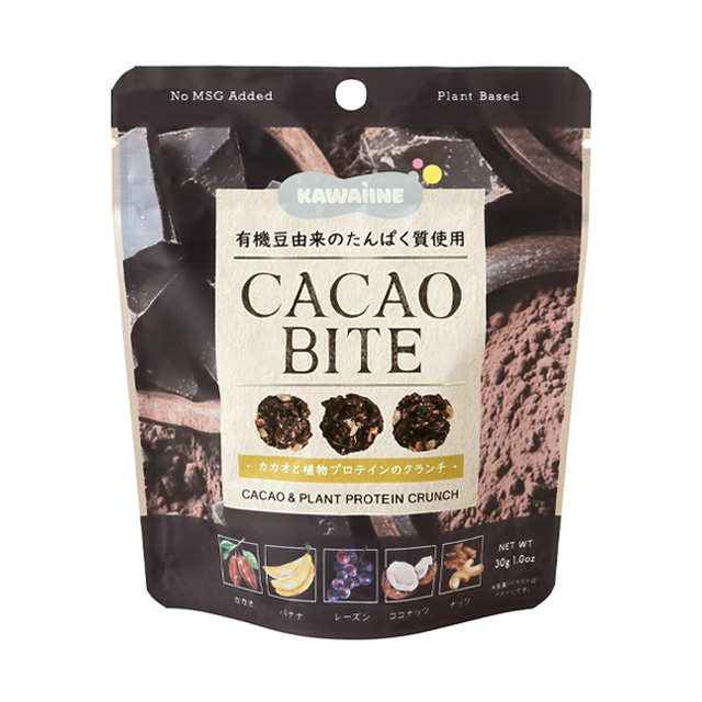 CACAO BITE カカオと植物プロテインのクランチ