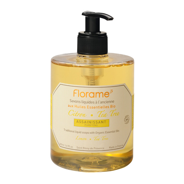 リキッドソープ レモンティーツリー Florame Savons Liquides Bio