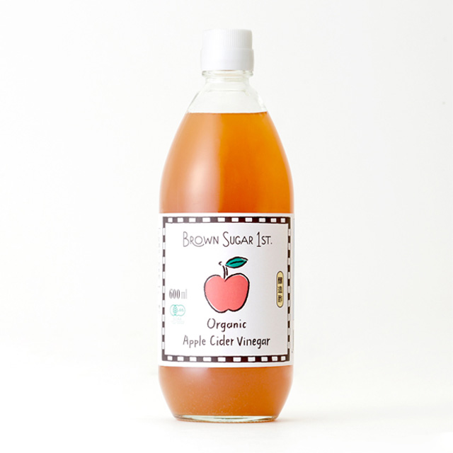 オーガニックアップルサイダービネガー Organic Apple Cider Vinegar HPI JAPAN（Health Pioneer