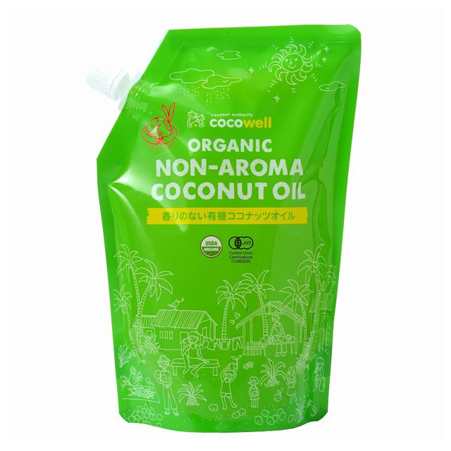 香りのない有機ココナッツオイル Organic Non-Aroma Coconut Oil