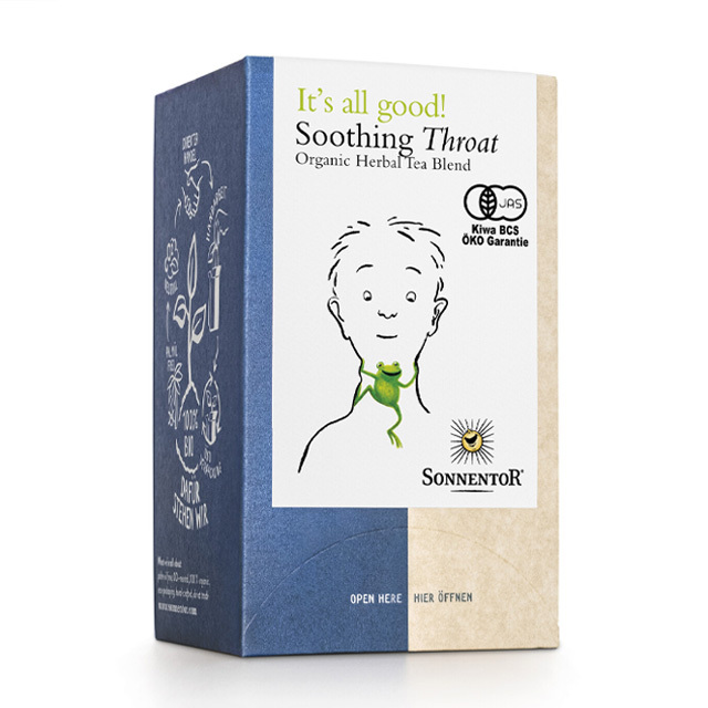 オーガニックハーブティー【ティー スロート】 It's All Good! Tea Throat