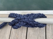 ネイビークロス12ブレードロープ　20mmφ　切売り可