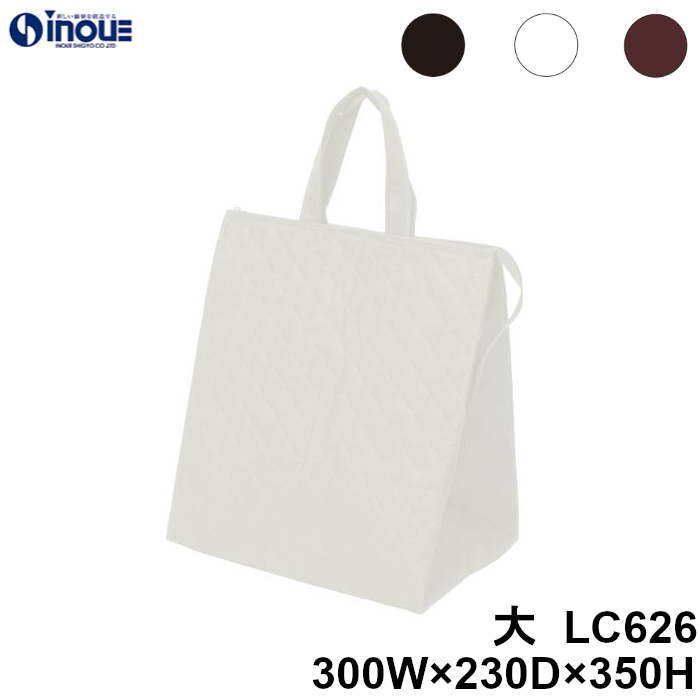 保冷バッグ 不織布 手提げ キルト トートバッグ LC626 大 300W×230D×350H 10枚 50枚 100枚