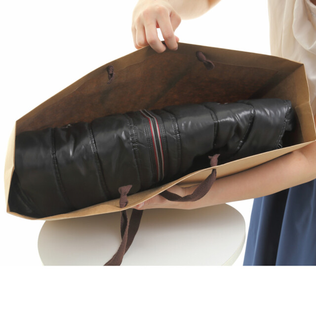 紙袋 高級 手提げ 茶 K-500 500W×130D×400H 10枚｜紙袋の専門店
