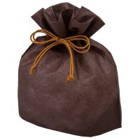 不織布 ラッピング袋 LP056 巾着袋 大 内寸:140W×110D×185H｜紙袋の専門店