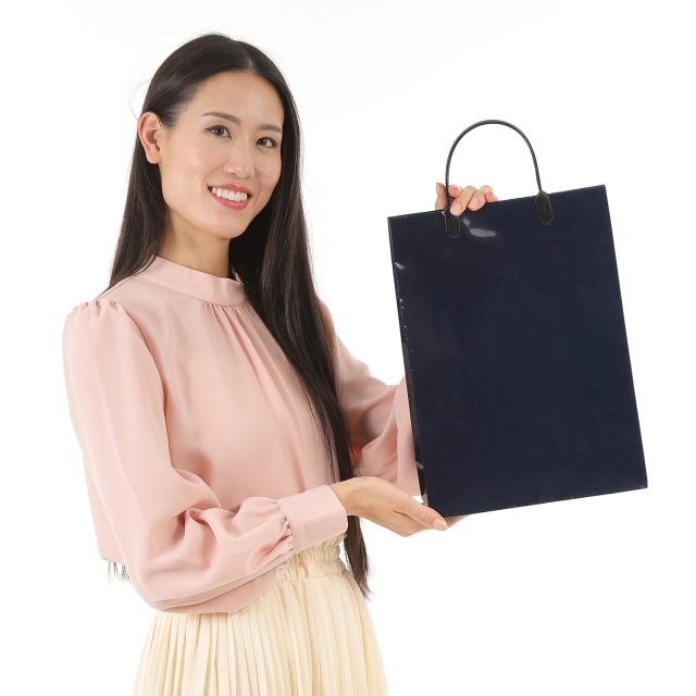 紙袋 高級 光沢 A4 ラミネートバッグ PPA4 260W×100D×360H｜紙袋の専門店