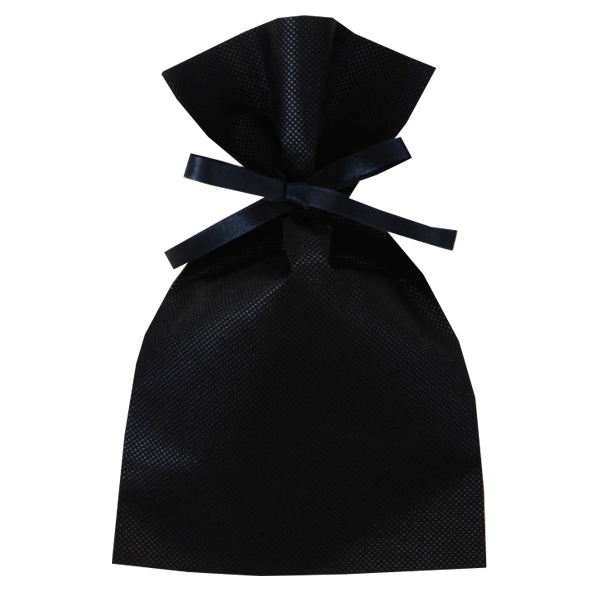 不織布 ラッピング袋 LS123 ソフトバッグ・ベーシック 2穴リボン巾着