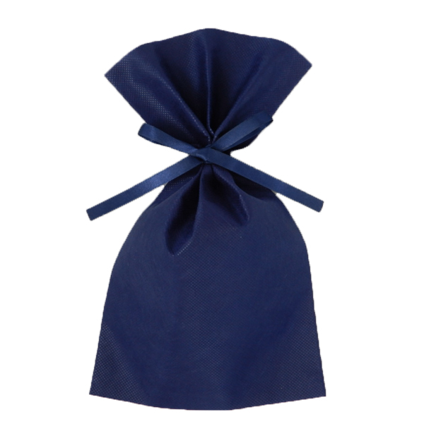 不織布 ラッピング袋 LS124 ソフトバッグ・ベーシック 2穴リボン巾着