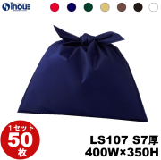 不織布 ラッピング袋 巾着 LS117T 厚め タイパック・ベーシック 内寸:400W×350H 外寸:400W×365H 1セット50枚
